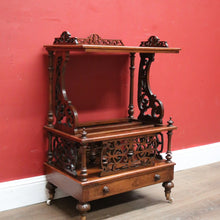Load image into Gallery viewer, x SOLD Antique English Music Canterbury, Music Storage Canteen with Drawer. Mahogany c1860. B11948