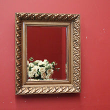 Load image into Gallery viewer, Antique French Bevelled Edge Mirror with Acanthus Leaf Frame, Hall Wall Mirror. B11623
