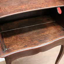 Load image into Gallery viewer, x SOLD Antique French Oak Country Farmhouse Lamp Table, Side Table with Single Drawer. B12055