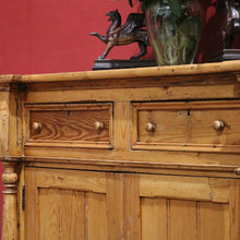 Load image into Gallery viewer, x SOLD Antique French Pine Kitchen Cabinet, Hall Cabinet, Country Farmhouse Charm B11514
