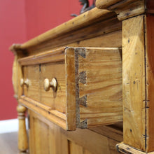 Load image into Gallery viewer, x SOLD Antique French Pine Kitchen Cabinet, Hall Cabinet, Country Farmhouse Charm B11514