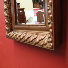 Load image into Gallery viewer, Antique French Bevelled Edge Mirror with Acanthus Leaf Frame, Hall Wall Mirror. B11623