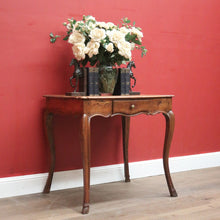 Load image into Gallery viewer, x SOLD An Antique French Oak Hall Table, Entry Table, Ladies Desk with a Drawer to the Apron. B11836