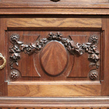 Load image into Gallery viewer, x SOLD Pair of Antique French Lamp Tables, Bedside Cabinets, Marble Top Bedsides. B11525