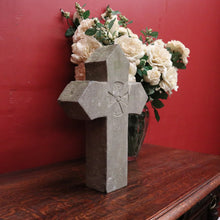 Load image into Gallery viewer, Antique French Cross or Crucifix, Bluestone Home Worship and Devotion Cross. B11853
