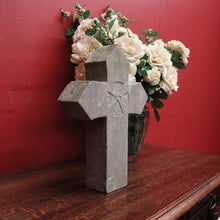 Load image into Gallery viewer, x SOLD Antique French Cross or Crucifix, Bluestone Home Worship and Devotion Cross. B11853
