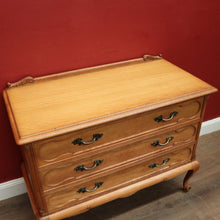 Load image into Gallery viewer, x SOLD Vintage French Chest of Three Drawers, Hall or Entry Cabinet or Cupboard. B11555