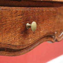 Load image into Gallery viewer, x SOLD An Antique French Oak Hall Table, Entry Table, Ladies Desk with a Drawer to the Apron. B11836