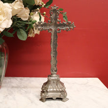 Load image into Gallery viewer, x SOLD Antique French Crucifix, Christ on Cross, Altar Crucifix, Home Worship Cross B11444