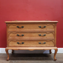 Load image into Gallery viewer, x SOLD Vintage French Chest of Three Drawers, Hall or Entry Cabinet or Cupboard. B11555