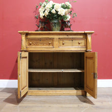 Load image into Gallery viewer, x SOLD Antique French Pine Kitchen Cabinet, Hall Cabinet, Country Farmhouse Charm B11514