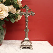 Load image into Gallery viewer, x SOLD Antique French Crucifix, Christ on Cross, Altar Crucifix, Home Worship Cross B11443