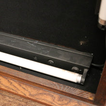 Load image into Gallery viewer, x SOLD Antique French Display Cabinet, Etched Glass Door Wall Hanging Cabinet. B11866