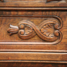 Load image into Gallery viewer, x SOLD Antique Hall Cabinet or Foyer Cabinet, or 3 Drawer Chest of Drawers. French Oak. B11575