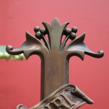 Load image into Gallery viewer, x SOLD Antique French Brass Crucifix, Table Crucifix or Cross, Jesus on the Cross, Worship Religion. B11646
