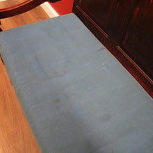 Load image into Gallery viewer, x SOLD Antique Georgian Hall Settle, English Oak Verandah Chair, Hall Chair, Cushion. B11912