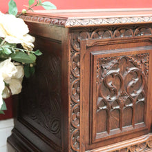 Load image into Gallery viewer, x SOLD Antique French Blanket Box, Lift Lid Toy Chest or Hall Trunk, Bedroom Coffer. B11570