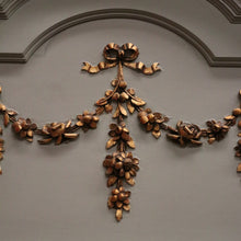 Load image into Gallery viewer, Antique French Mirror, An Antique French Grey Oak Bevelled Edge Wall Mirror with Gilt Trim. B11998