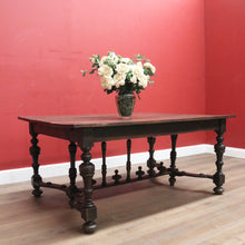 Load image into Gallery viewer, x SOLD Antique French Country Farmhouse Dining Table or Kitchen Table, Kitchen Island, Patio Table. B11984
