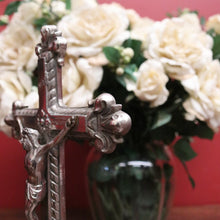 Load image into Gallery viewer, x SOLD French Crucifix or Sideboard, Table top Cross, Home Worship Jesus on the Cross. B11725