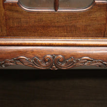 Load image into Gallery viewer, x SOLD Antique China Cabinet - Ricketts and Thorp Australian Glass Shelf Display Cabinet. B11918