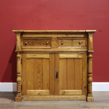 Load image into Gallery viewer, x SOLD Antique French Pine Kitchen Cabinet, Hall Cabinet, Country Farmhouse Charm B11514