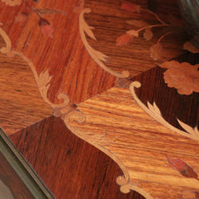 Load image into Gallery viewer, x SOLD Antique French Walnut and Marquetry Top Fold-Over Card Table or Games Table. B11896