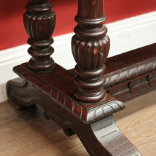 Load image into Gallery viewer, Antique French Jardinière Stand, Stretcher base Plant Stand, Garden Planter. B11949