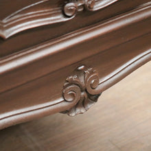 Load image into Gallery viewer, x SOLD Pair of Antique Oak and Black Marble French Bedside Cabinets or Side, Lamp Tables. B11965