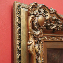 Load image into Gallery viewer, x SOLD Vintage to Antique French Framed Oil on Canvas. Dense Forest Scene and Brook. B11522