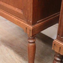 Load image into Gallery viewer, x SOLD Antique French Bedside Tables, Marble Top Lamp Tables or Side Tables or Cupboard. B11495