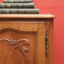 Load image into Gallery viewer, x SOLD Pair of 1930-1940 French Oak Lamp Tables or Bedside Tables Cabinets or Cupboards B11559