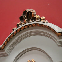 Load image into Gallery viewer, Antique French Mirror, An Antique French Grey Oak Bevelled Edge Wall Mirror with Gilt Trim. B11998