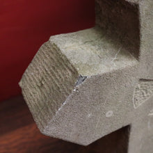 Load image into Gallery viewer, x SOLD Antique French Cross or Crucifix, Bluestone Home Worship and Devotion Cross. B11853