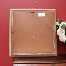 Load image into Gallery viewer, x SOLD Vintage Antique Dutch Painting, Framed Oil on Board, Fishing Boats Ships Docking. B11413