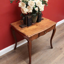 Load image into Gallery viewer, x SOLD An Antique French Oak Hall Table, Entry Table, Ladies Desk with a Drawer to the Apron. B11836