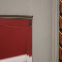 Load image into Gallery viewer, Antique French Mirror, An Antique French Grey Oak Bevelled Edge Wall Mirror with Gilt Trim. B11998