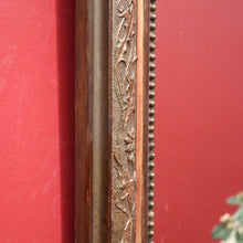 Load image into Gallery viewer, x SOLD Antique French Gilt Wall Mirror with Flowers, Foliage, and Cherubs/Putti Decorations. B11683