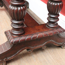 Load image into Gallery viewer, Antique French Jardinière Stand, Stretcher base Plant Stand, Garden Planter. B11949