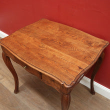Load image into Gallery viewer, x SOLD An Antique French Oak Hall Table, Entry Table, Ladies Desk with a Drawer to the Apron. B11836