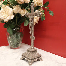 Load image into Gallery viewer, x SOLD Antique French Crucifix, Christ on Cross, Altar Crucifix, Home Worship Cross B11443