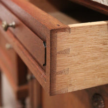 Load image into Gallery viewer, x SOLD Antique French Bedside Tables, Marble Top Lamp Tables or Side Tables or Cupboard. B11495