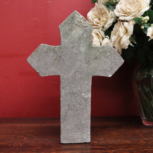 Load image into Gallery viewer, x SOLD Antique French Cross or Crucifix, Bluestone Home Worship and Devotion Cross. B11853