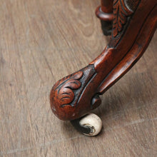 Load image into Gallery viewer, x SOLD Antique English Burr Walnut Drop Leaf Table, Wine, Side, Sutherland Table. B11810