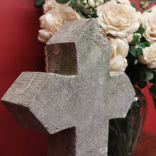 Load image into Gallery viewer, x SOLD Antique French Cross or Crucifix, Bluestone Home Worship and Devotion Cross. B11853