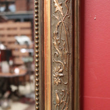Load image into Gallery viewer, x SOLD Antique French Gilt Wall Mirror with Flowers, Foliage, and Cherubs/Putti Decorations. B11683
