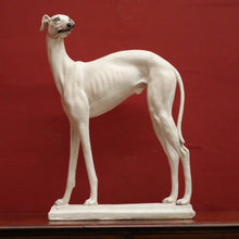 Load image into Gallery viewer, x SOLD Whippet, composite Whippet Statue, Door Stop, Garden, Verandah or Interiors Décor. B11775