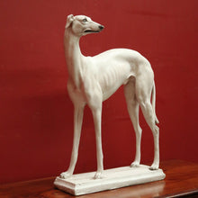 Load image into Gallery viewer, x SOLD Whippet, composite Whippet Statue, Door Stop, Garden, Verandah or Interiors Décor. B11775
