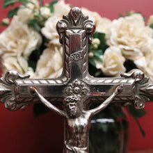 Load image into Gallery viewer, x SOLD French Crucifix or Sideboard, Table top Cross, Home Worship Jesus on the Cross. B11725