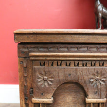 Load image into Gallery viewer, x SOLD Antique Blanket Box, Trunk, Chest, Lift Lid Storage Box, Coffer, Coffee Table. B11323